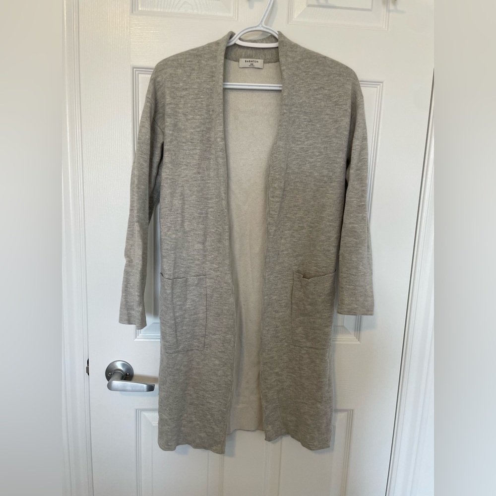 Babaton Lance Cardigan - heather grey xxs
